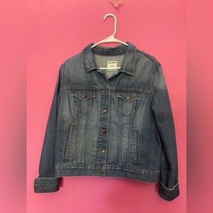 Old Navy Classic Blue Jean Jacket XL